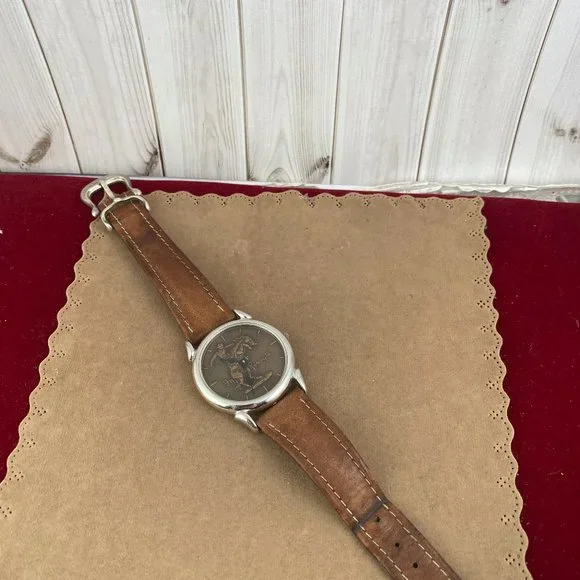 Vintage Bronco Buster by Frederic Remington Original Masterpiece Watch